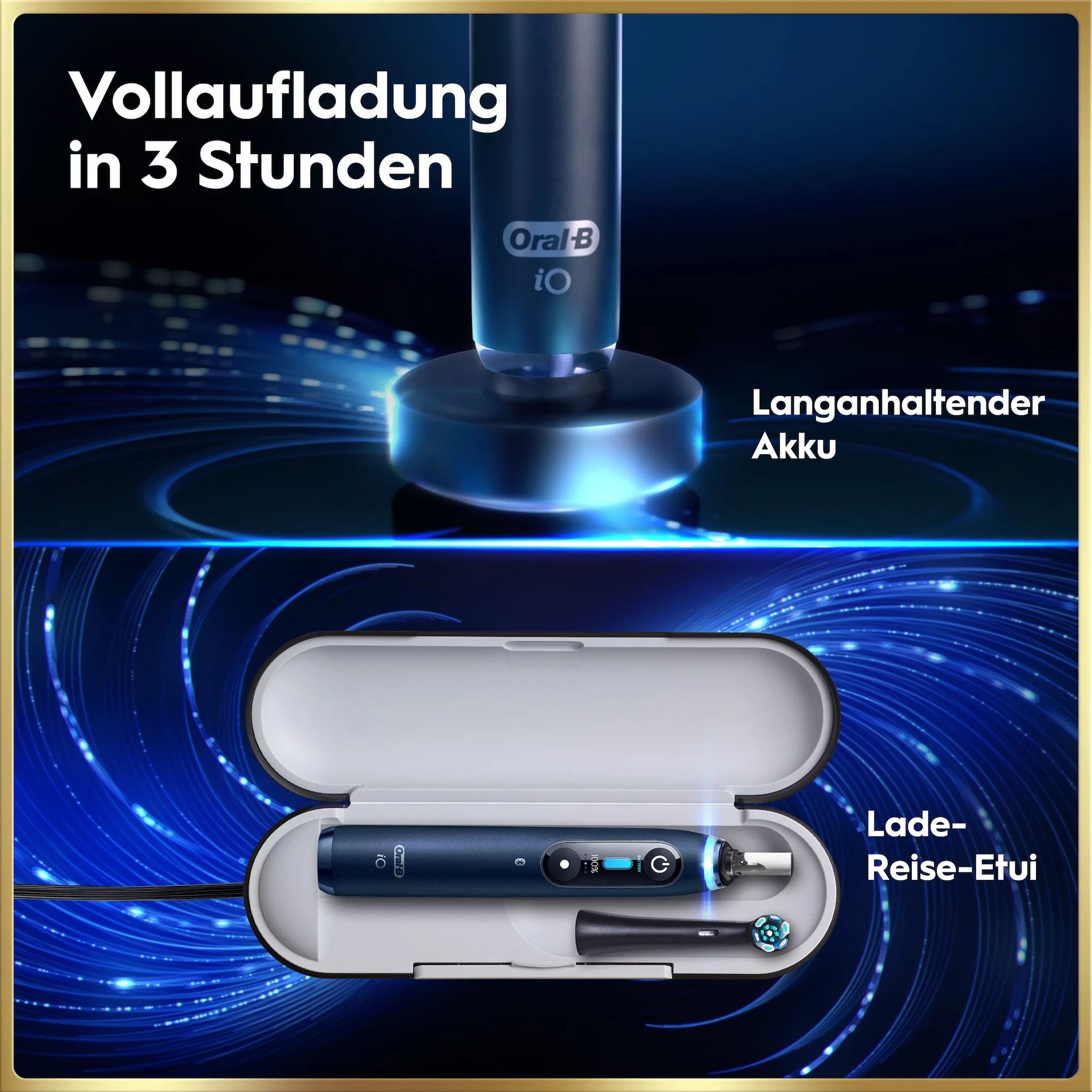 Oral-B iO Series 9 Sapphire Blue Luxe Edition