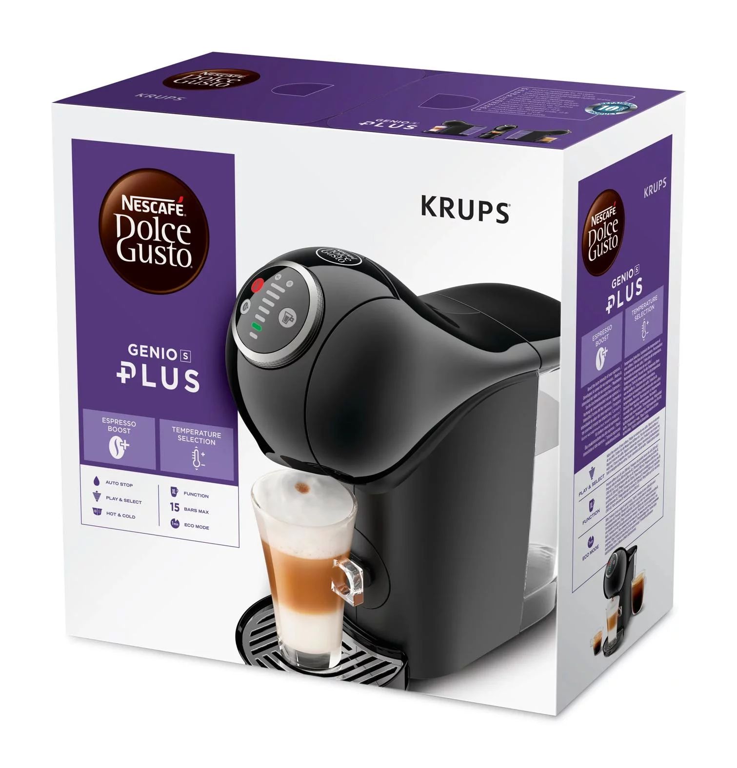 KRUPS NESCAFÉ® Dolce Gusto® KP3408  Kapselmaschine GENIO S - Schwarz