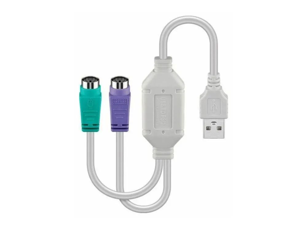 MicroConnect Tastatur- / Maus-Adapter - PS/2 (W)