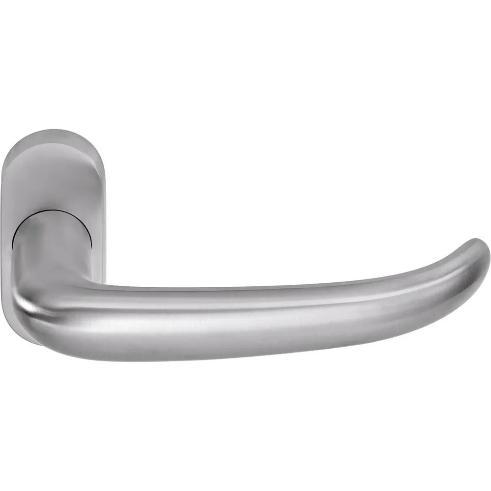OGRO Drückerlochteil PREMIUM 8999 - ohne Rosette, 23,5 mm, Edelstahl matt