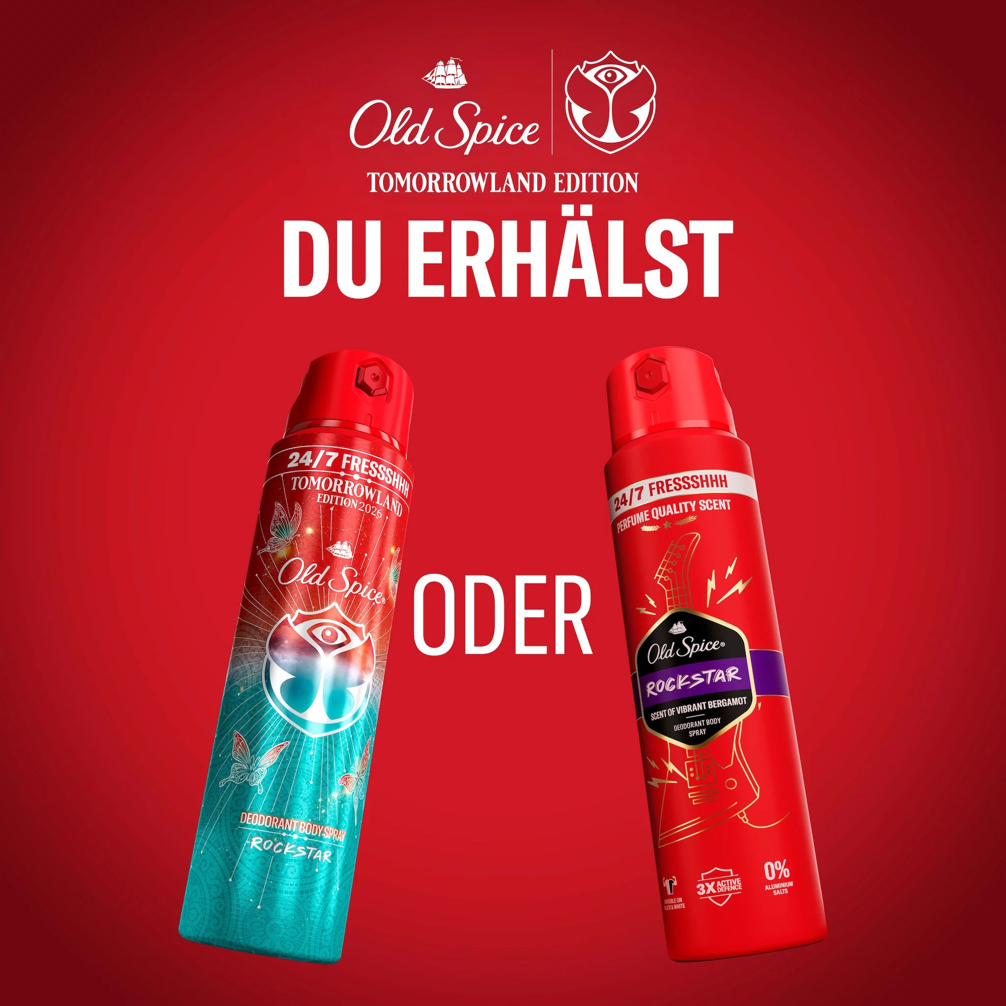 Old Spice Deo Bodyspray Rockstar* (TMRL)