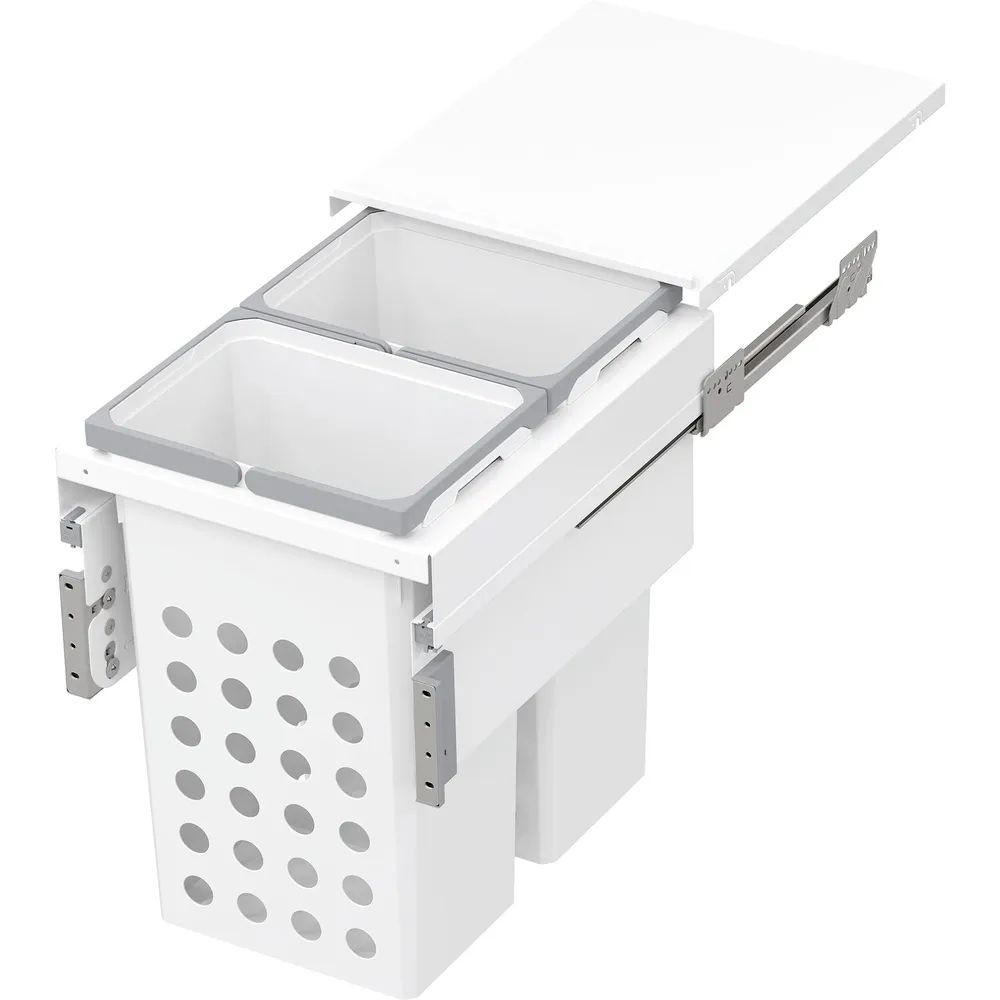 Vauth-Sagel VS WASH Einbau-Wäschesammler Space XX KB 450 mm Weiß