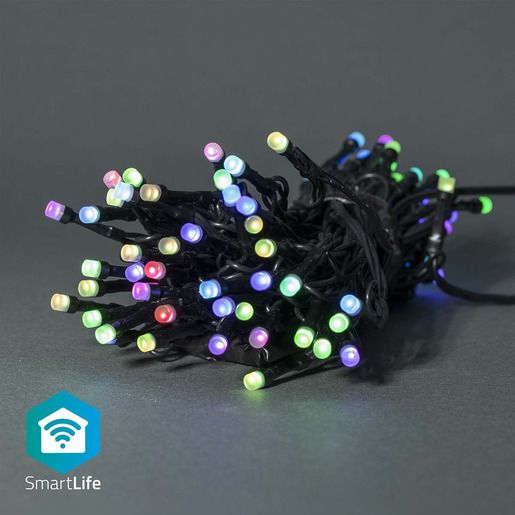 Nedis LICHTERKETTE SMART WI-FI 5M / NEDIS WIFILX01C42 BUNT WIFILX01C42