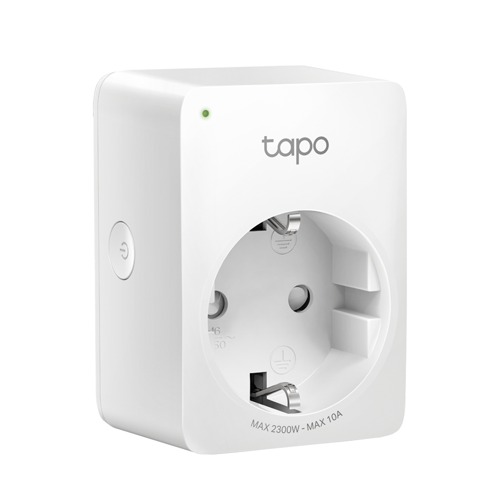 TP-LINK Tapo P100 V2 - Smart-Stecker - kabellos - 802.11b/g/n, Bluetooth 4.2