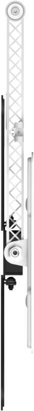 Hama 220854 TV-WH, langer arm, 165 cm, 50 kg