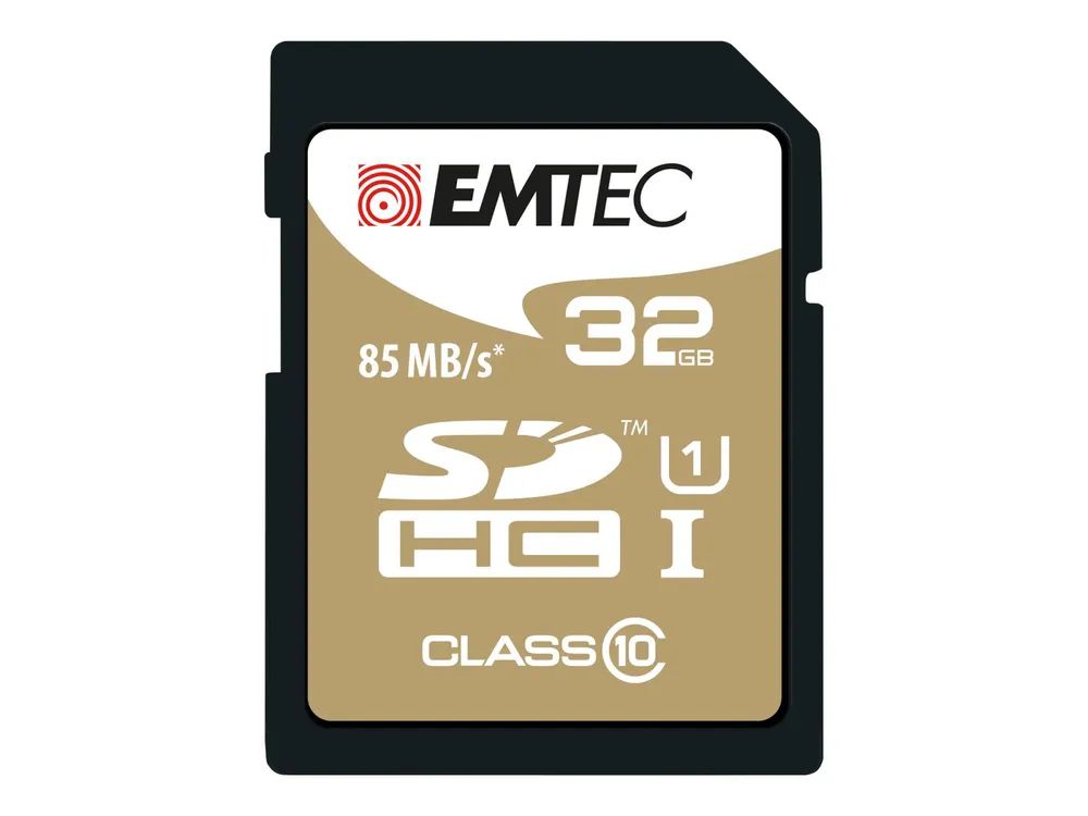 EMTEC Gold+ - Flash-Speicherkarte - 32 GB - Class 10