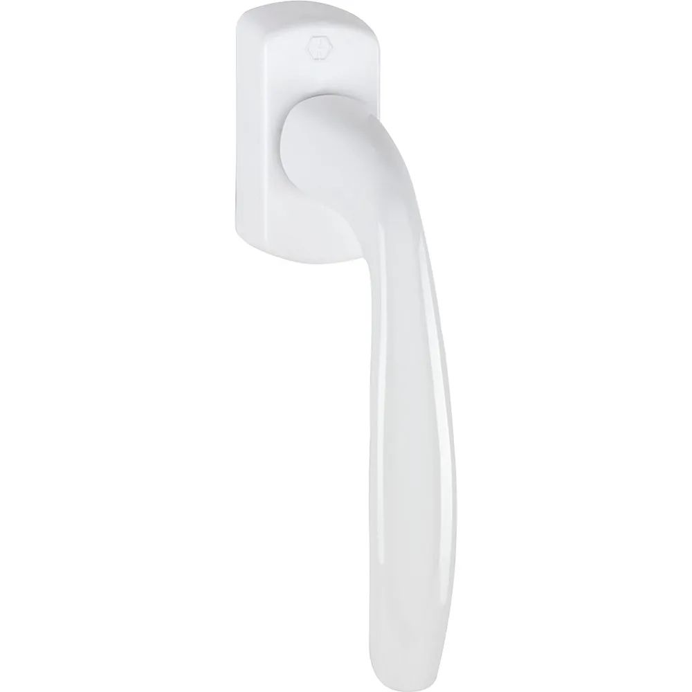 HOPPE Fenstergriff NEW YORK - Secustik, VK 7 x 32 - 42 mm, weiß