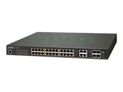Planet GS-4210-24UP4C - Switch - managed - 24 x 10/100/1000 (UPOE)