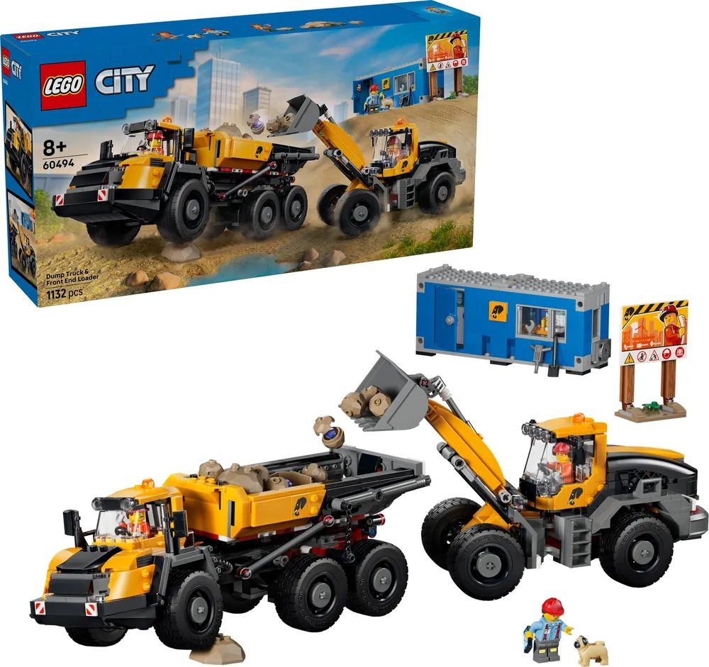 LEGO 60494 City Kipplaster und Schaufellader