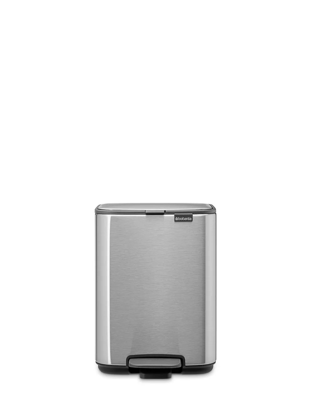 Brabantia Bo Treteimer, 4L - Matt Steel Fingerprint Proof