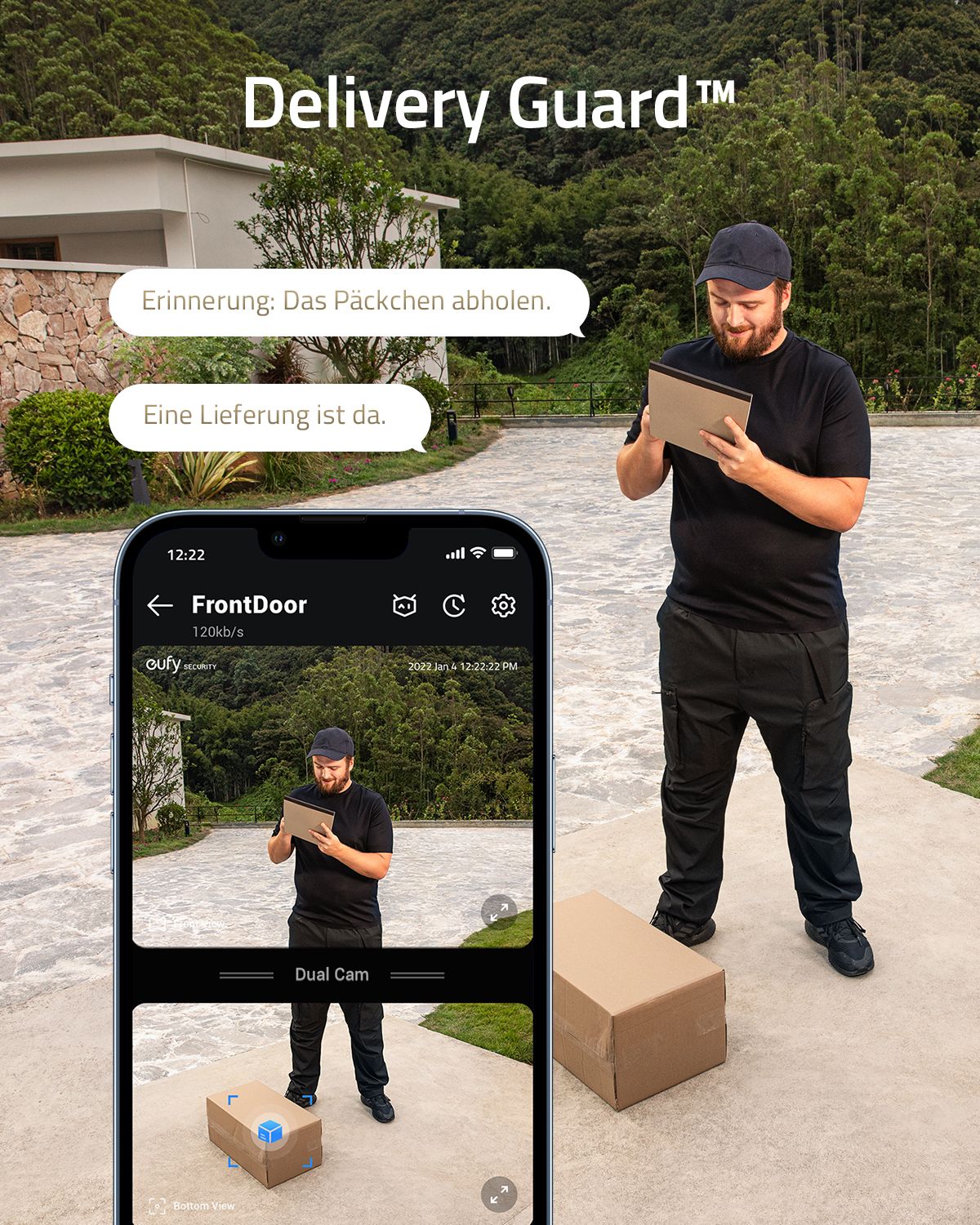 eufy Türklingel mit Kamera S330 Zusatzklingel