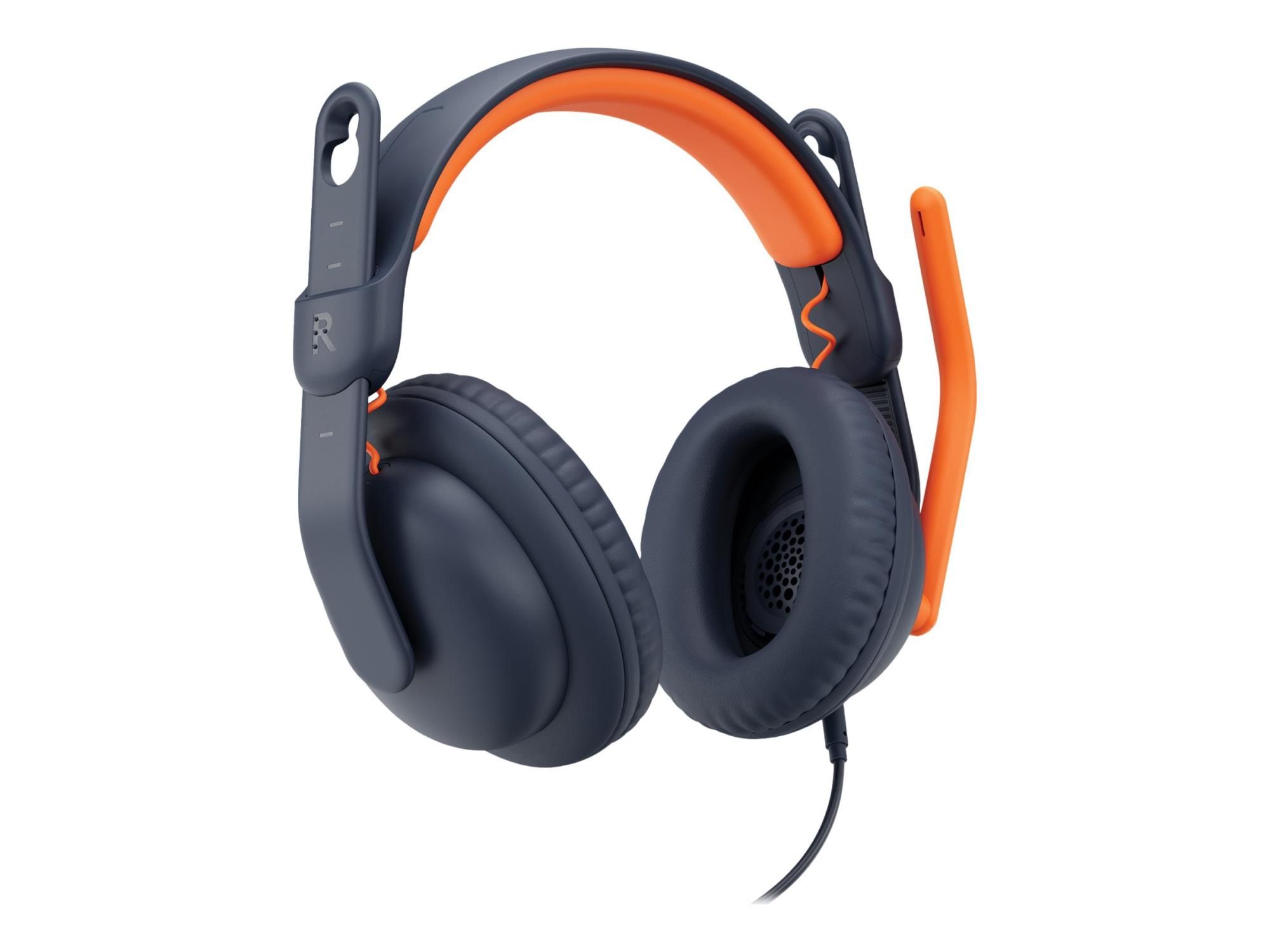 Logitech Zone Learn Over-Ear Wired Headset for Learners, 3.5mm AUX