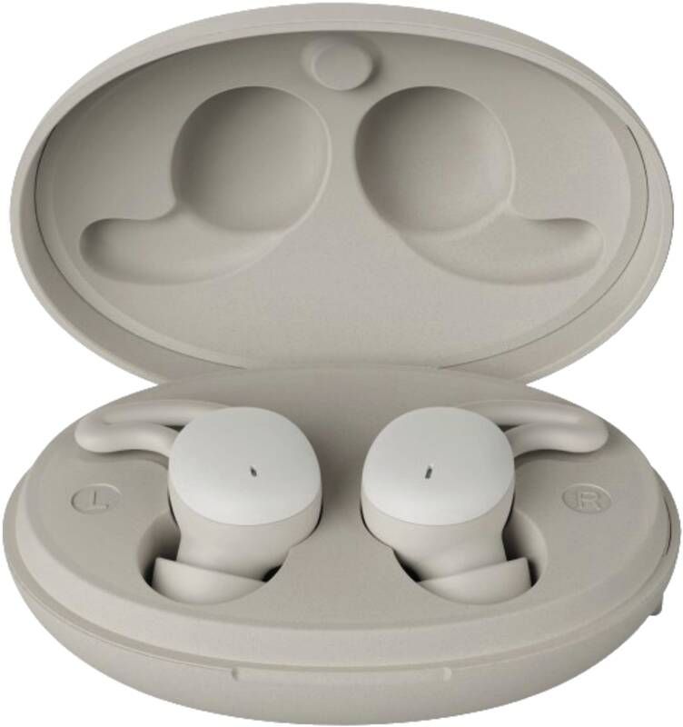 Hama Bluetooth®-Kopfhörer "Spirit Calm", TWS, In-Ear, Schlafkopfhörer, Weiß/Grau