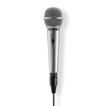 Hama Dynamisches Mikrofon "Jam Star", Klinkenkabel 3m + Adapter, Ein/Aus