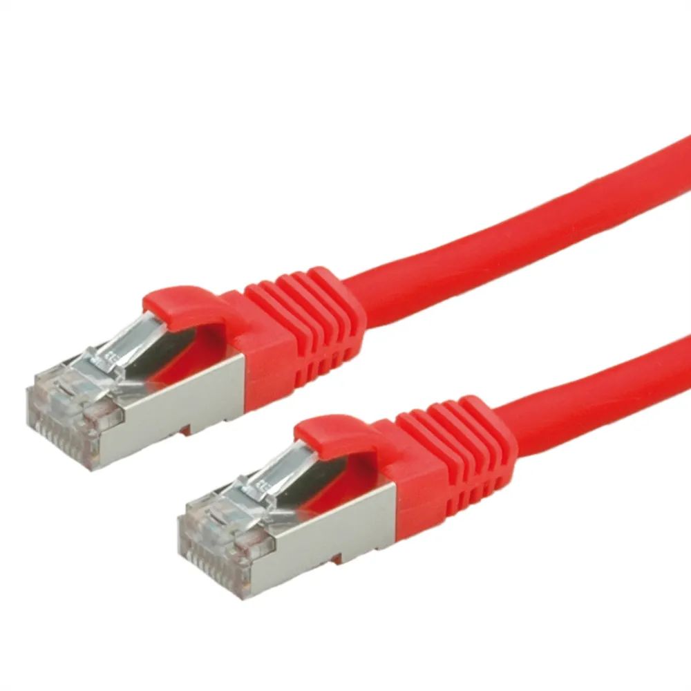 VALUE Patchkabel Cat.6 (Class E) S/FTP (PiMF), LSOH, rot, 1,5 m