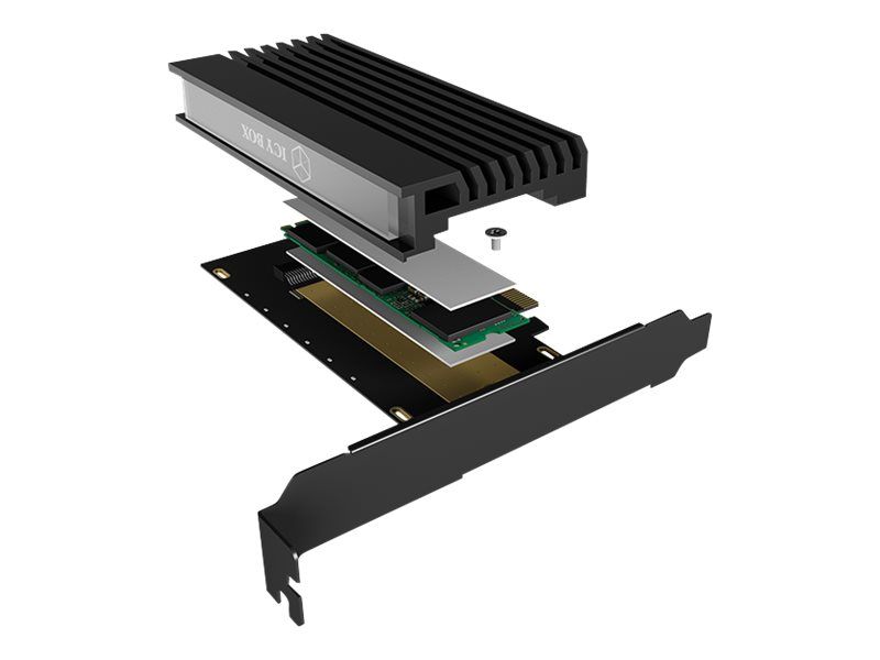 ICY BOX IB-PCI214M2-HSL - Schnittstellenadapter