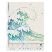 Herlitz GREENline - Abbildung - Weiß - A4 - 70 Blätter - 80 g/m² - Kariertes Papier