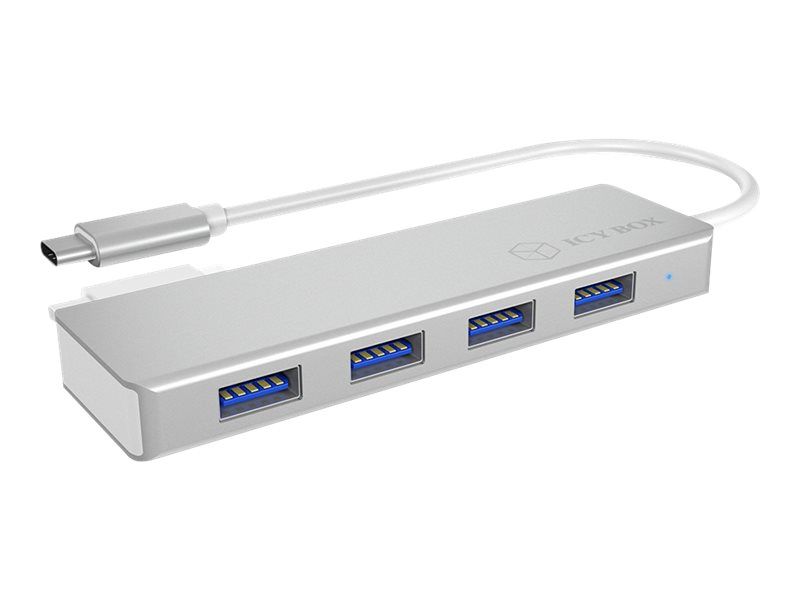 ICY BOX IB-HUB1425-C3 - Hub - 4 x SuperSpeed USB 3.0
