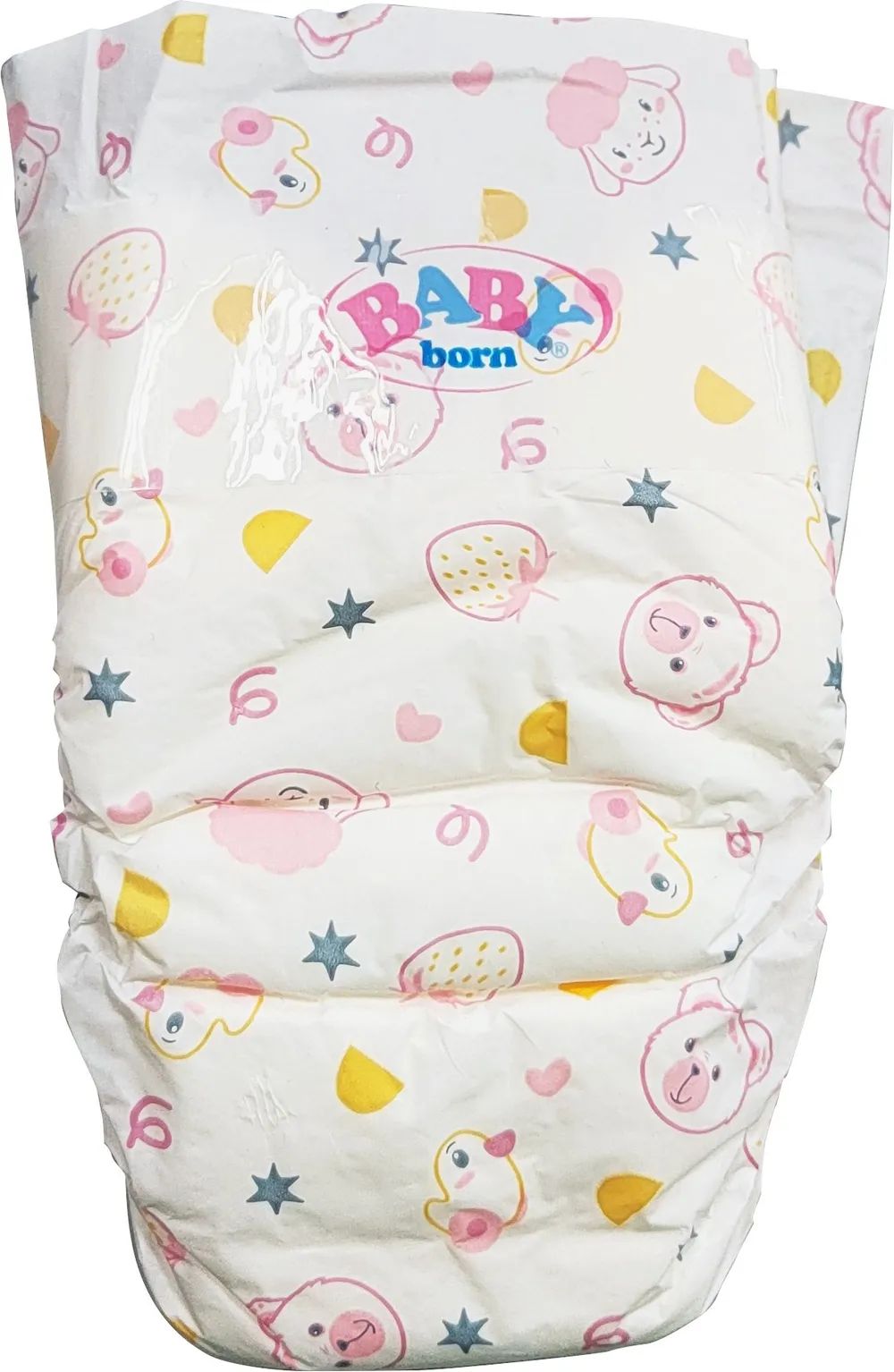 Zapf BABY born Windeln 5 Stueck 43 cm