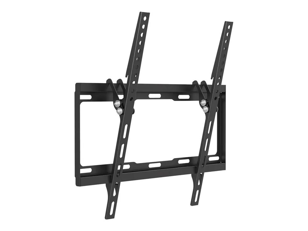 Equip Befestigungskit (Kippbare Wandhalterung) - für Flachbildschirm - kaltgewalzter Stahl - Schwarz - Bildschirmgröße: 81-140 cm (32"-55")