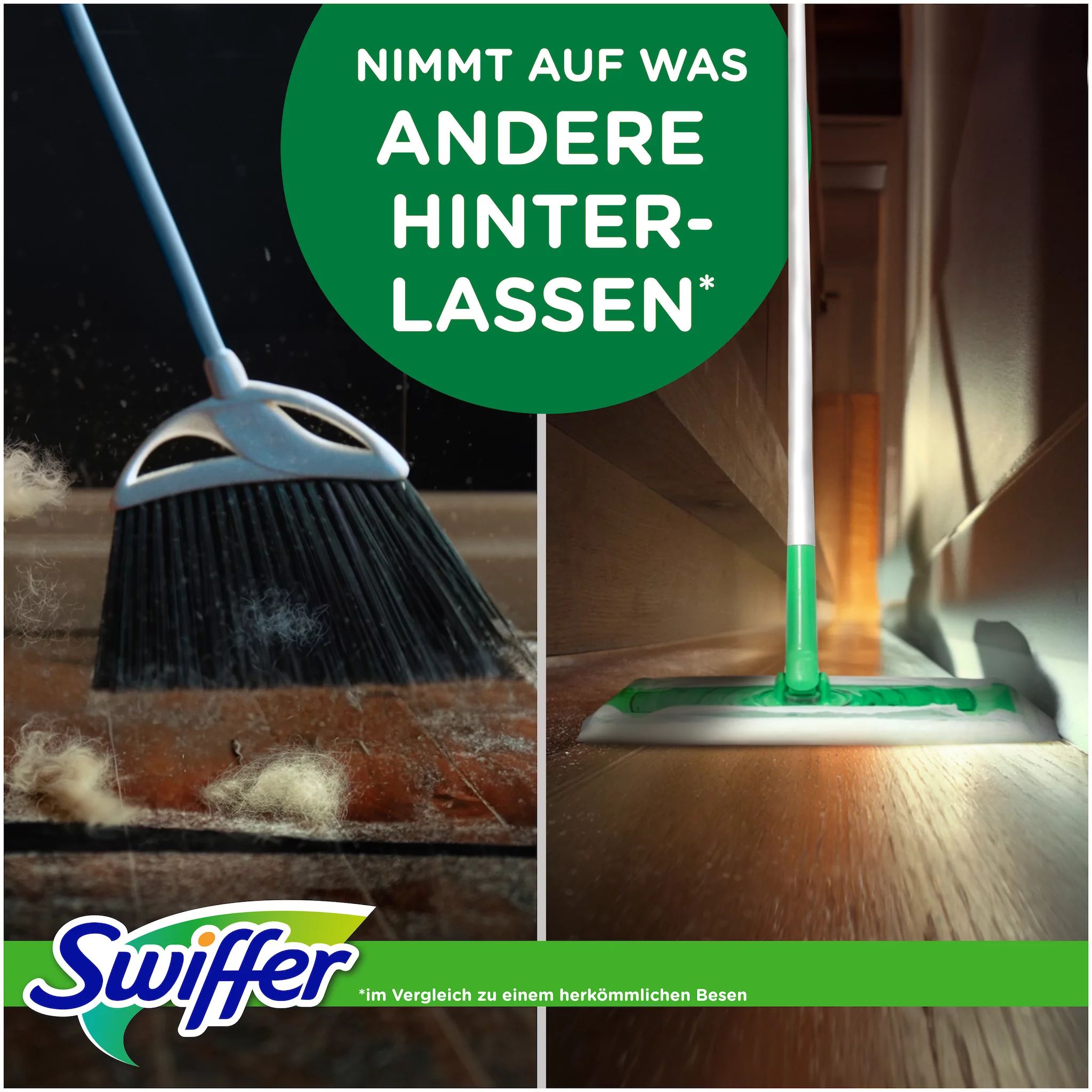 Swiffer Trocken Wischtücher Nachfüllpackung 18er