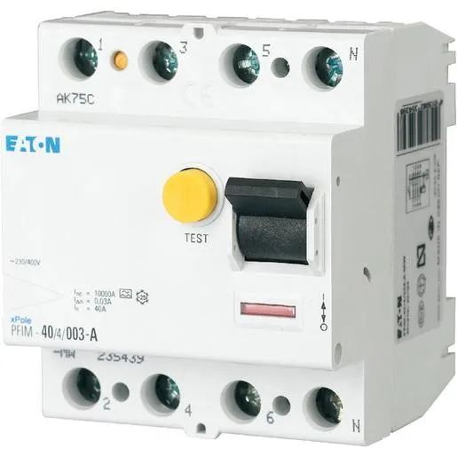 Eaton FI-SCHALTER PULSTROMSENSITIV / EATON PFIM-40/4/03-A-MW 235441