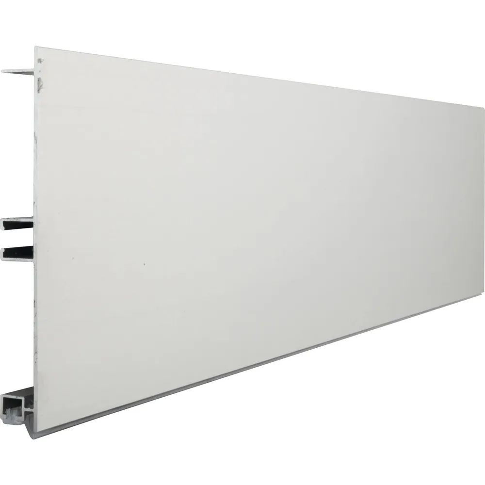 VOLPATO Sockelblende 120 mm Alu gebürstet