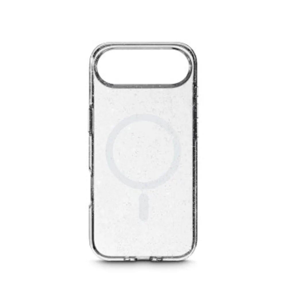 White Diamonds Cover "Mag Glitter" für Apple iPhone 17 Air, Transparent
