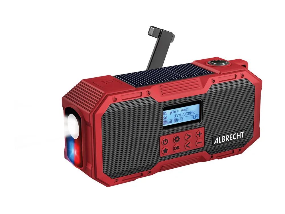 Albrecht DR 112 - Tragbares DAB-Radio - 5 Watt
