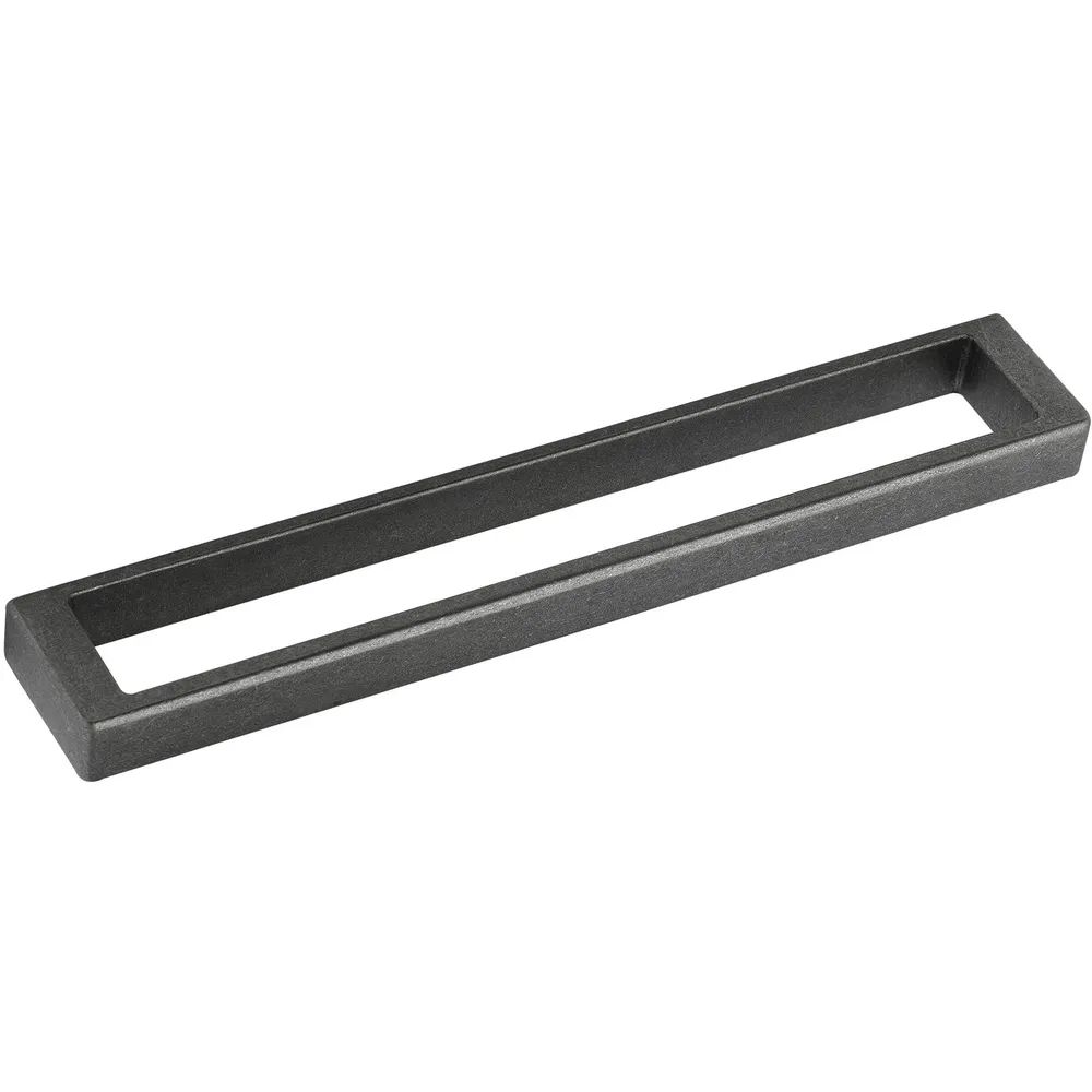 Furnipart Griff Cubico LA 192 mm, Breite 201 mm, ZN antik grau