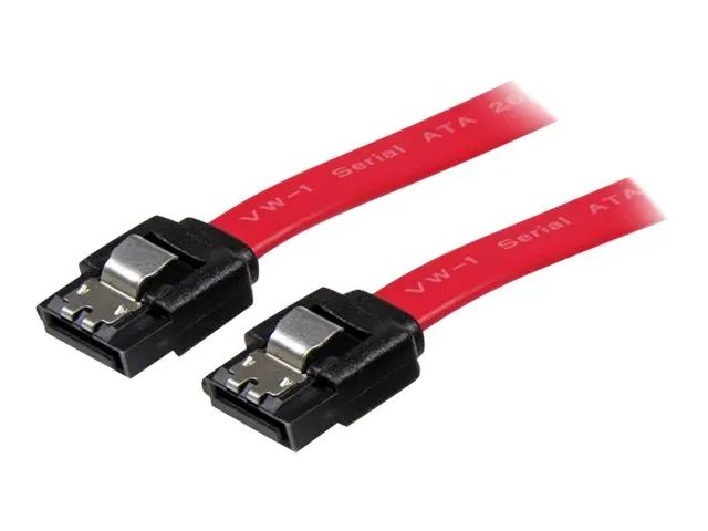 StarTech.com 24in Latching SATA Cable - SATA cable - Serial ATA 150/300/600 - SATA (R)