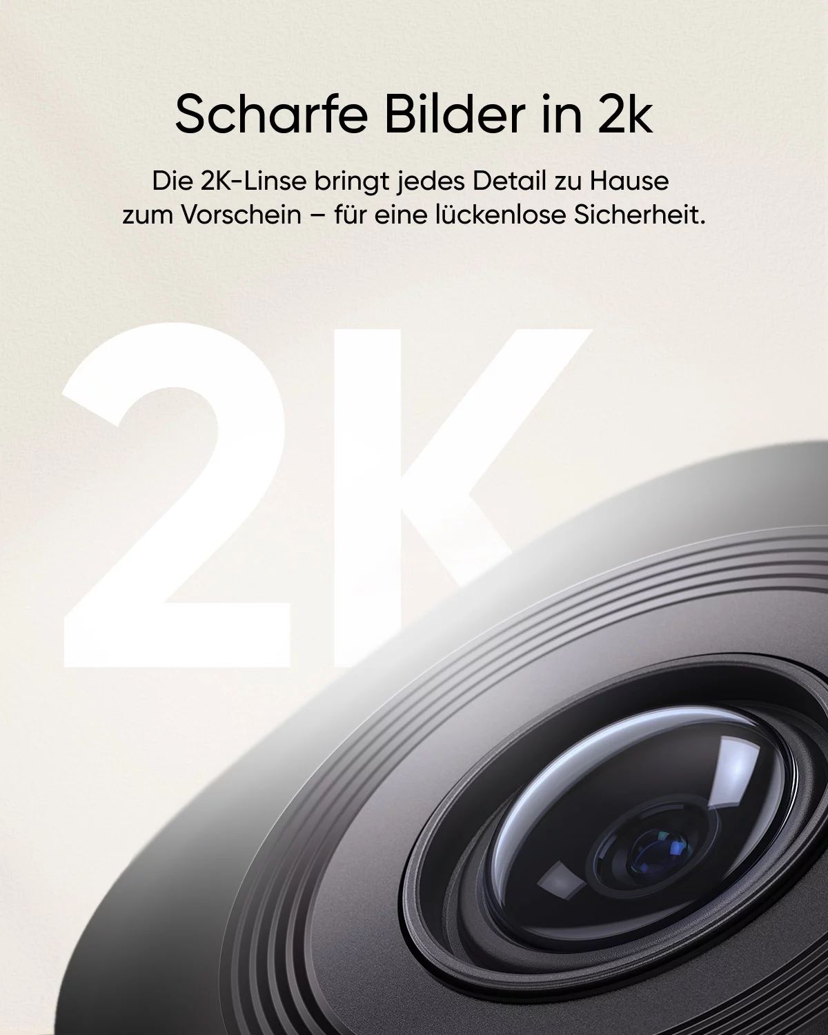 Eufy Indoor Cam C220 - Netzwerk-Überwachungskamera - schwenken / neigen - Innenber