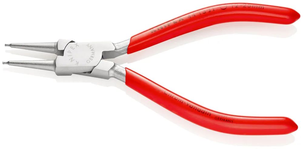 KNIPEX Sicherungsringzange für Innenringe in Bohrungen mit Kunststoff überzogen verchromt 140 mm