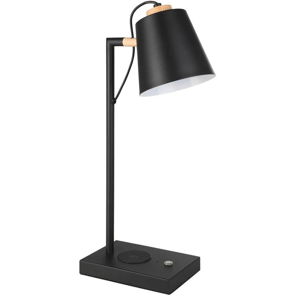 EGLO Tischleuchte Lacey QI schwarz
