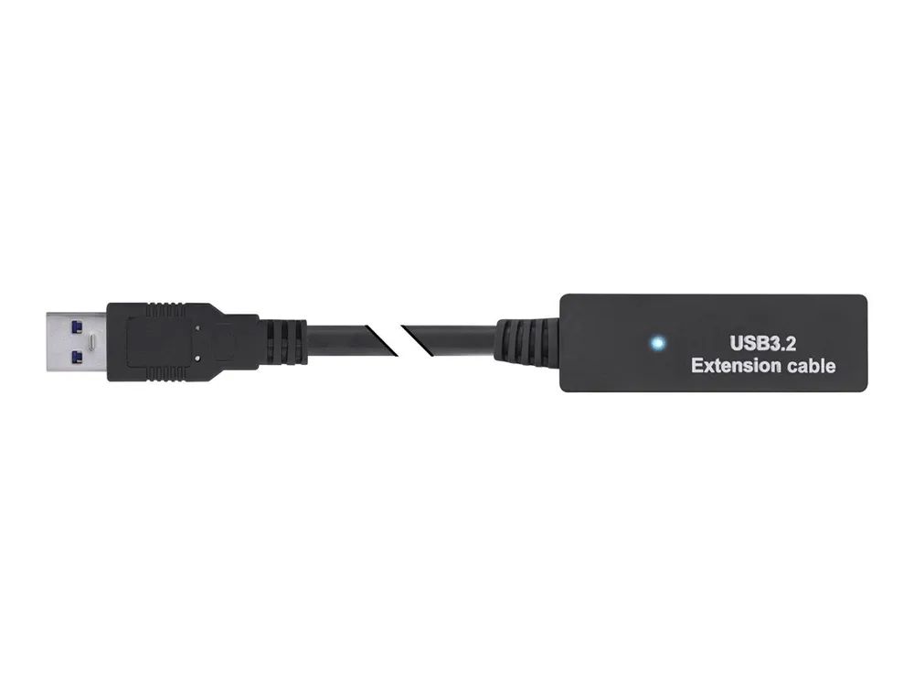 InLine USB 3.2 Gen.1 Aktiv-Verlängerung - USB-A Stecker an USB-C Buchse - 5m