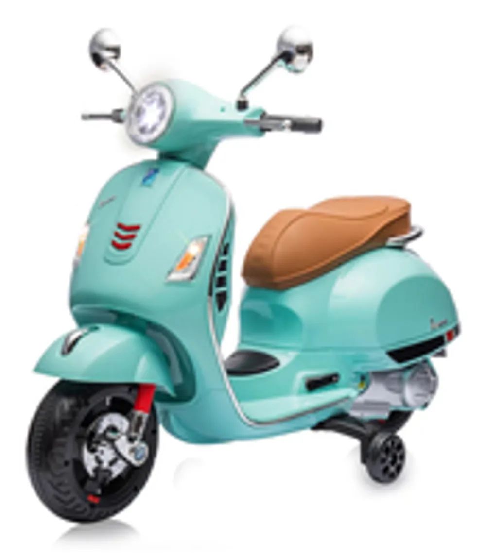 JAMARA Ride-on Vespa GTS 125 mintgrün Li-Power 12.6