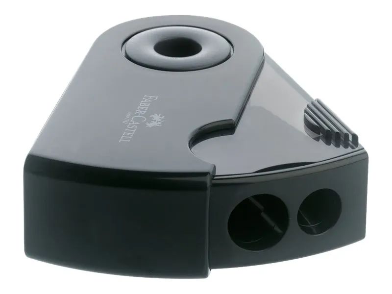 FABER-CASTELL SLEEVE - Spitzer - 2 Löcher - Schwarz