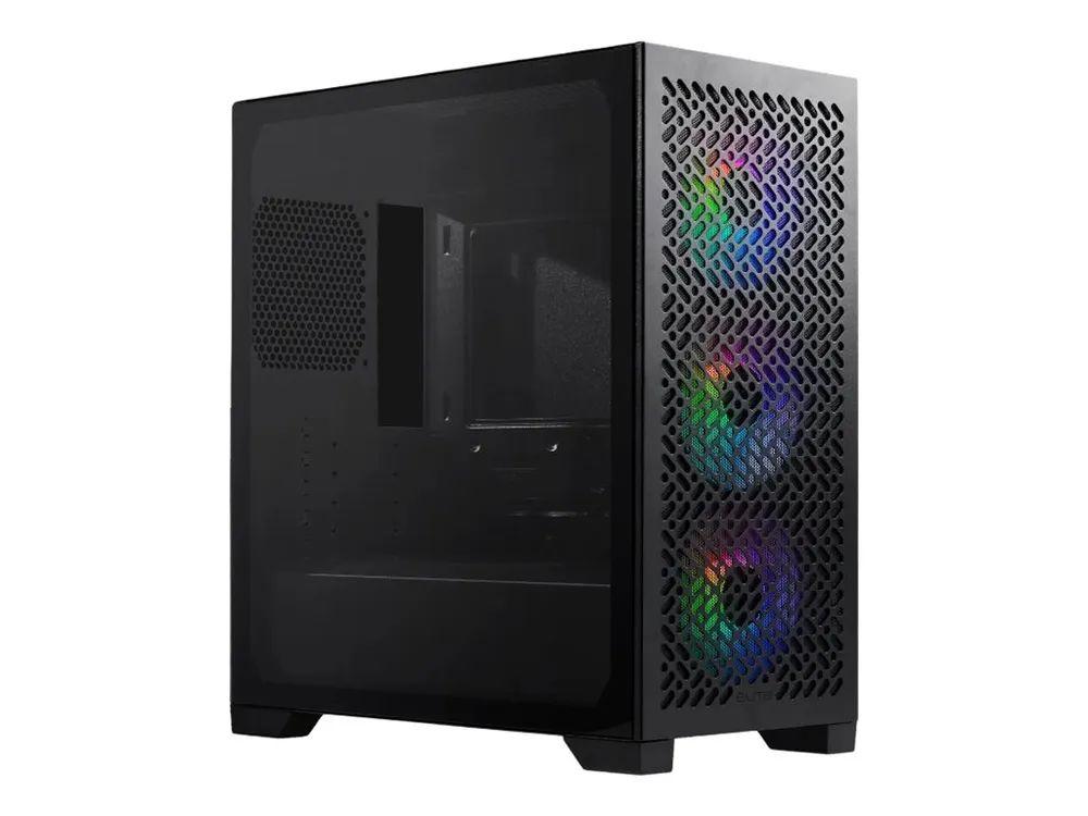 Cooler Master Elite 302 - MT - micro ATX - Seitenteil mit Fenster (gehärtetes Glas)