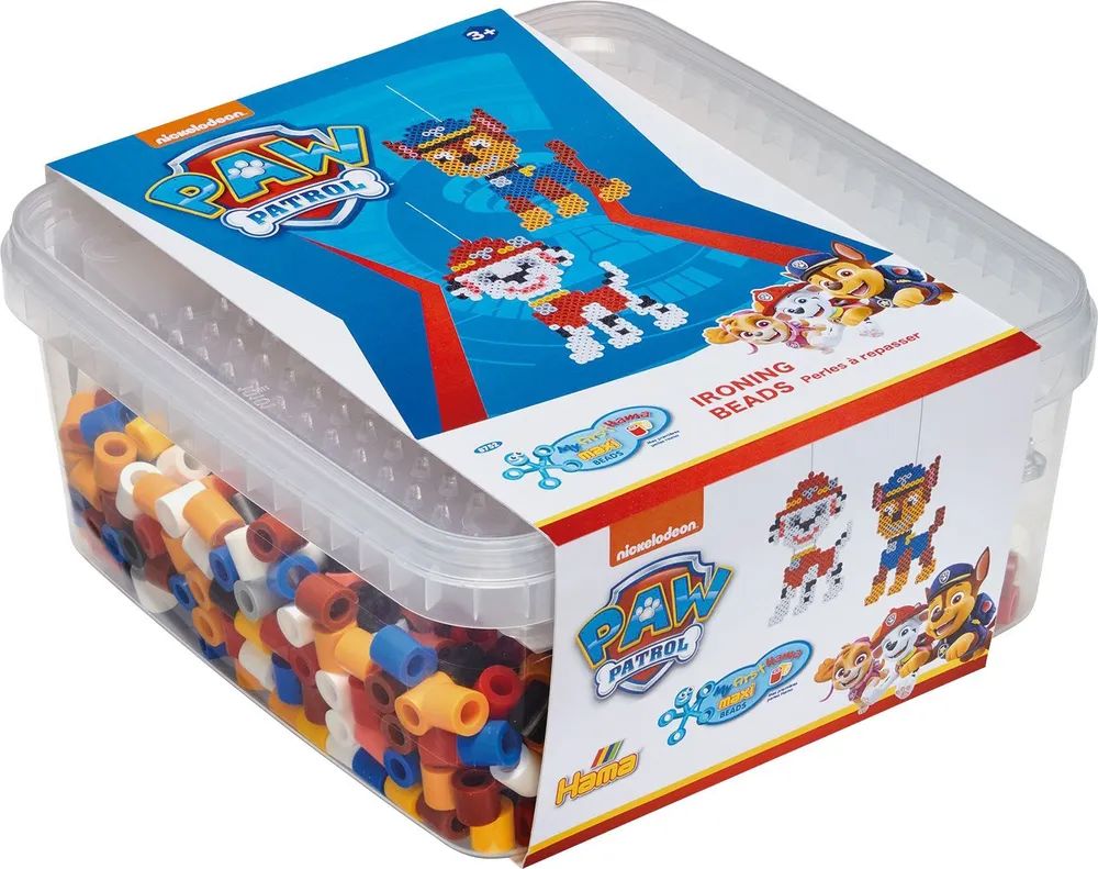 Malte Haaning Plastic A/S Hama® Maxi-Bügelperlen Box PAW PATROL 90