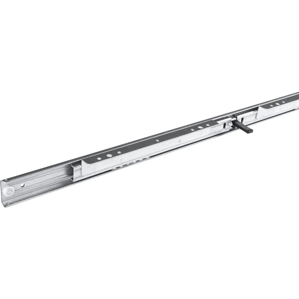 Pöttker Auszugsysteme GmbH  Ausziehtischführung BASIC SYNCHRON mit Bremse,Auszugslänge 1127 mm,verzinkt