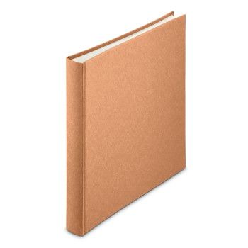 Hama Jumbo-Album "Wrinkled", 30x30 cm, 80 weiße Seiten, Braun