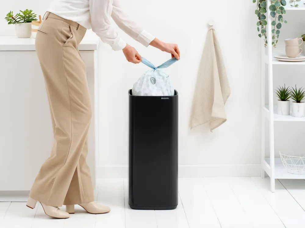 Brabantia Bo Touch Bin, 30L - Matt Black