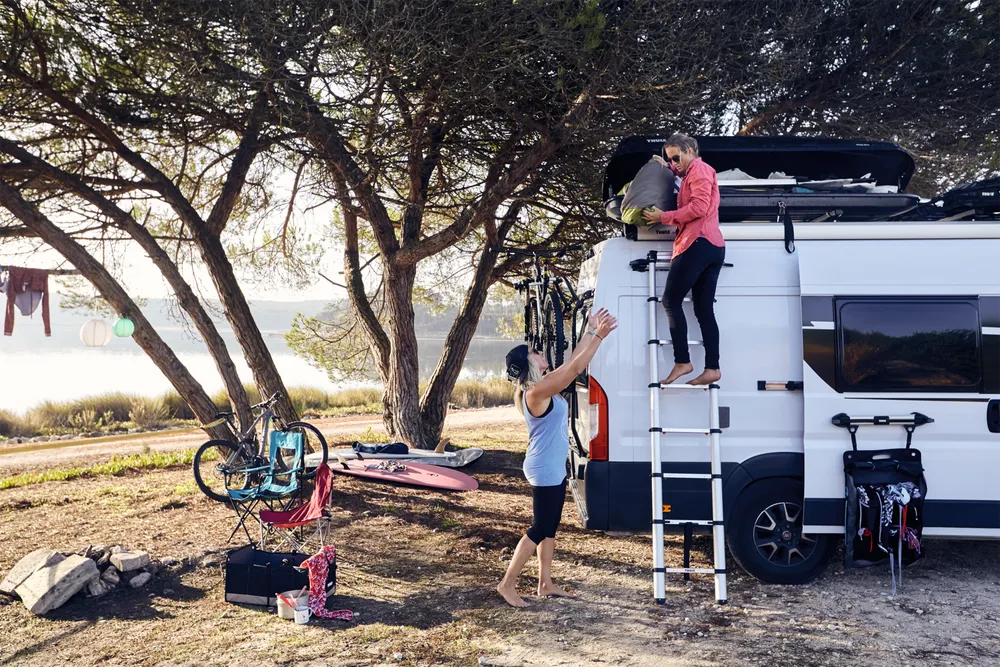 THULE NV Leiter für Kastenwagen, 9-Stufig