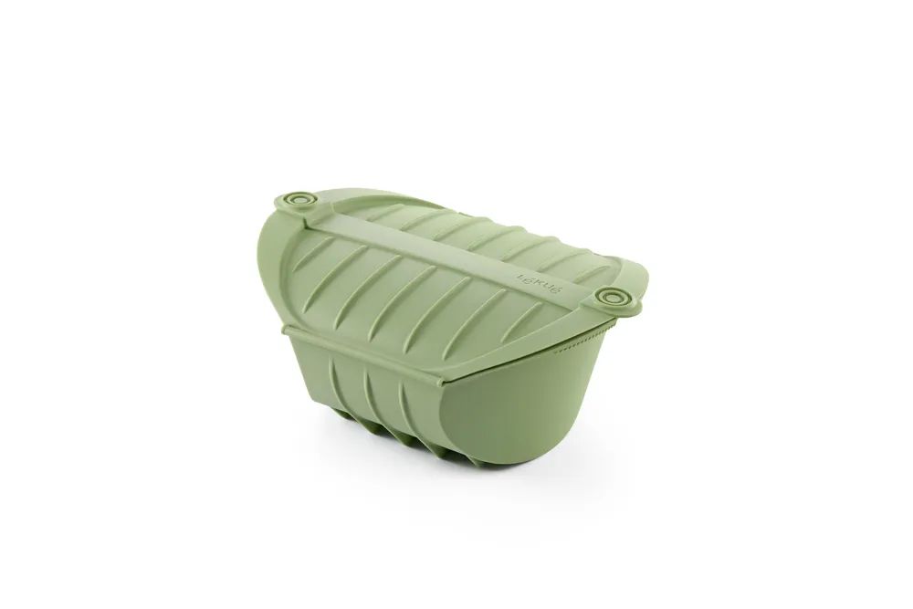 Lékué Tiefer Dampfgarer, 4 P. - Green
