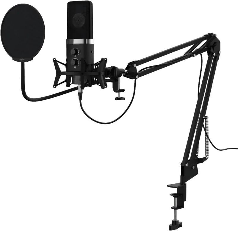 uRage Tisch-Mikrofon 186087 Streaming-Mikrofon Stream 900 HD