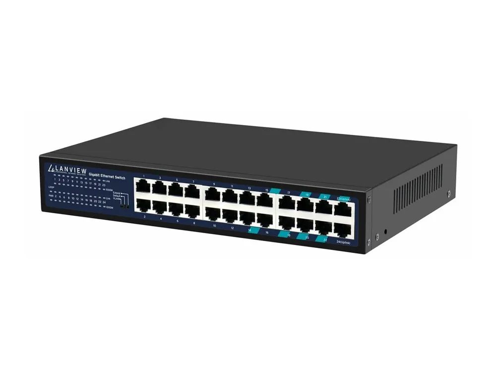 Lanview Switch - Smart - 24 x 10/100/1000