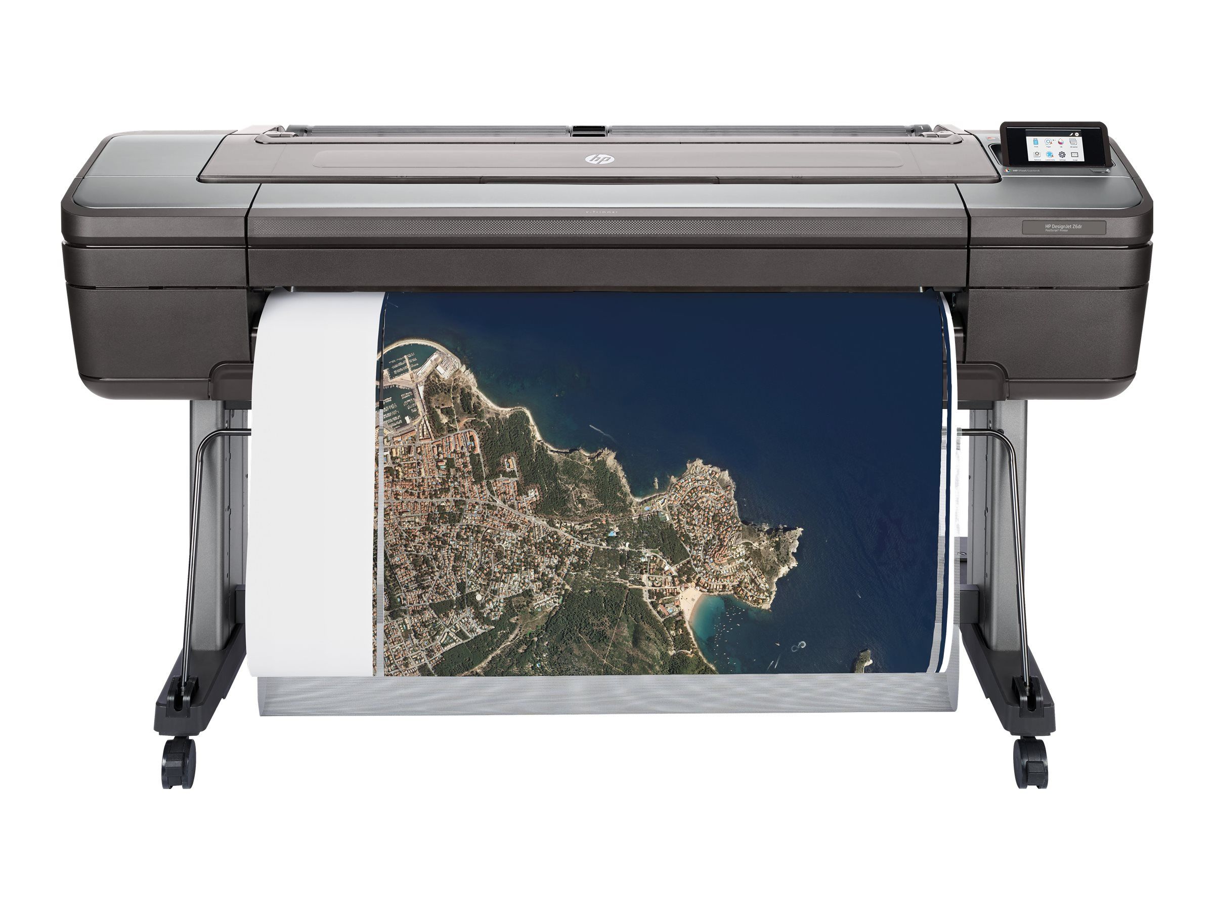 HP DesignJet Z6dr PostScript - 1118 mm (44") Großformatdrucker - Farbe - Tintenstrahl - Rolle (111,8 cm)