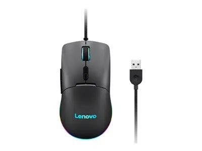 Lenovo M210 RGB - Maus - 7 Tasten - kabelgebunden