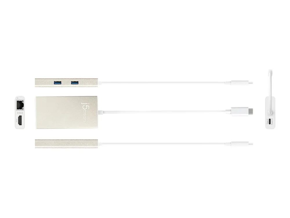 j5create JCA374 - Dockingstation - USB-C 3.1