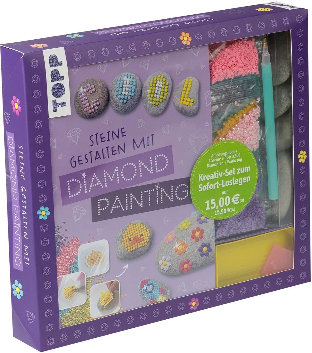 frechverlag GmbH Kreativ-Set Steine Diamond Painting